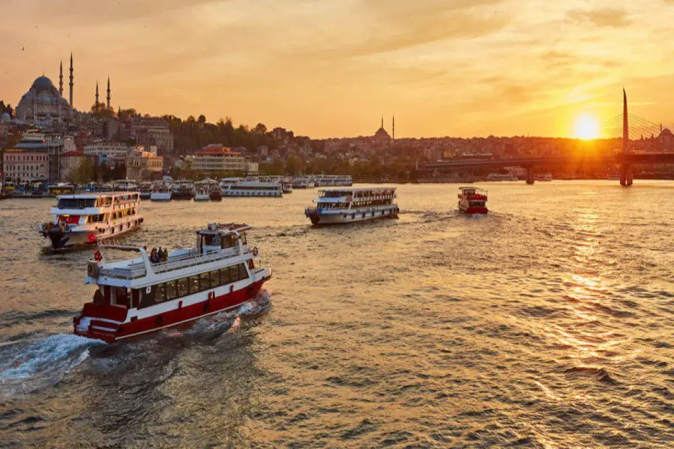 Bosphorus Boat  Sunset TOUR